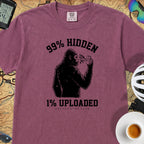 Sasquatch Hidden Cycling T-Shirt — Berry