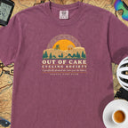 Out of Cake Cycling T-Shirt — Berry