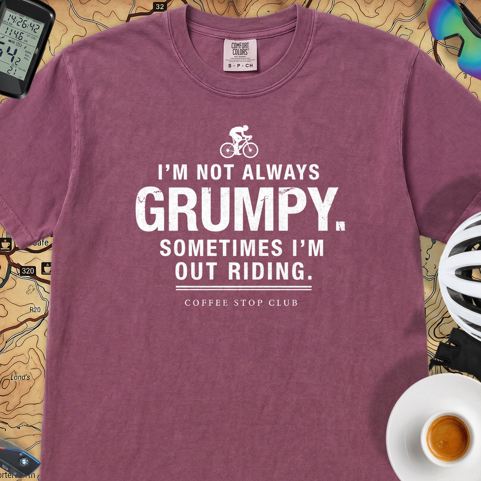 I'm Not Always Grumpy T-Shirt — Berry