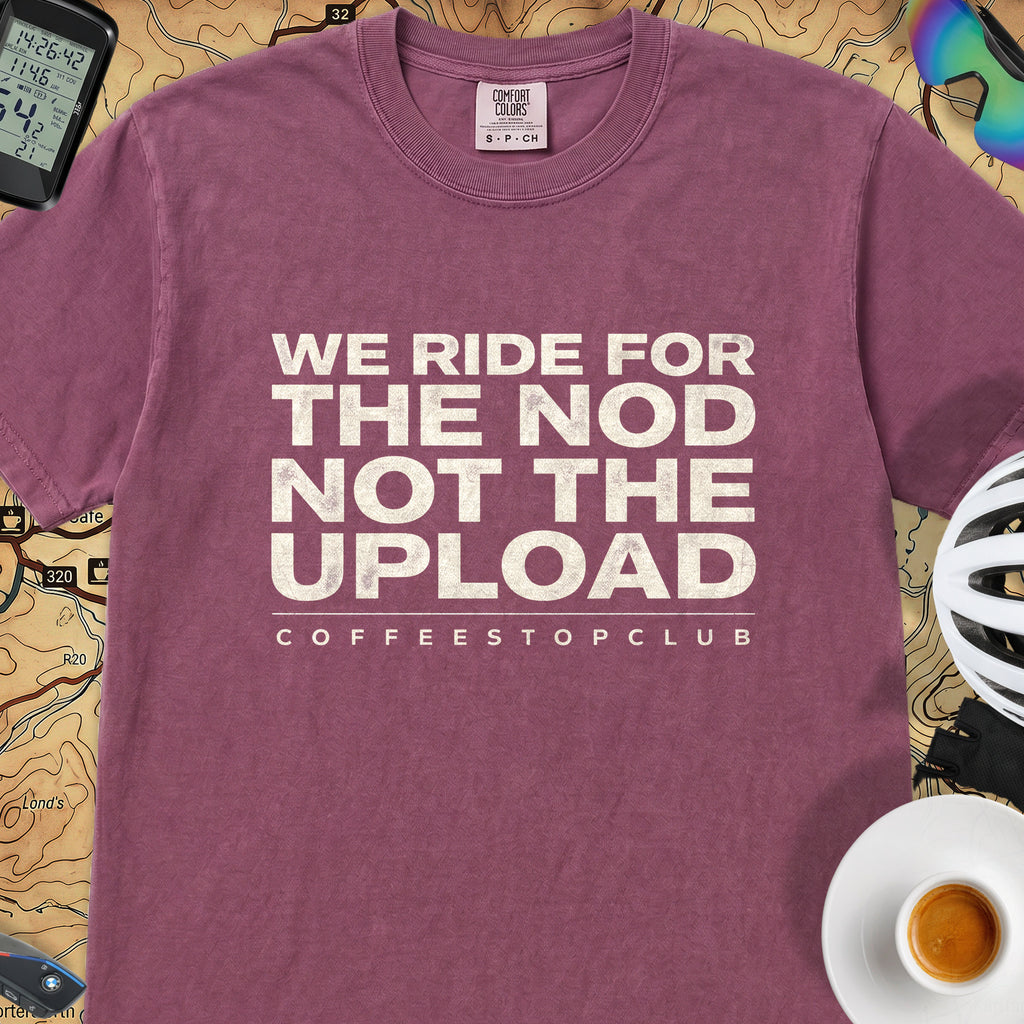 We Ride For The NOD T‑Shirt — Berry