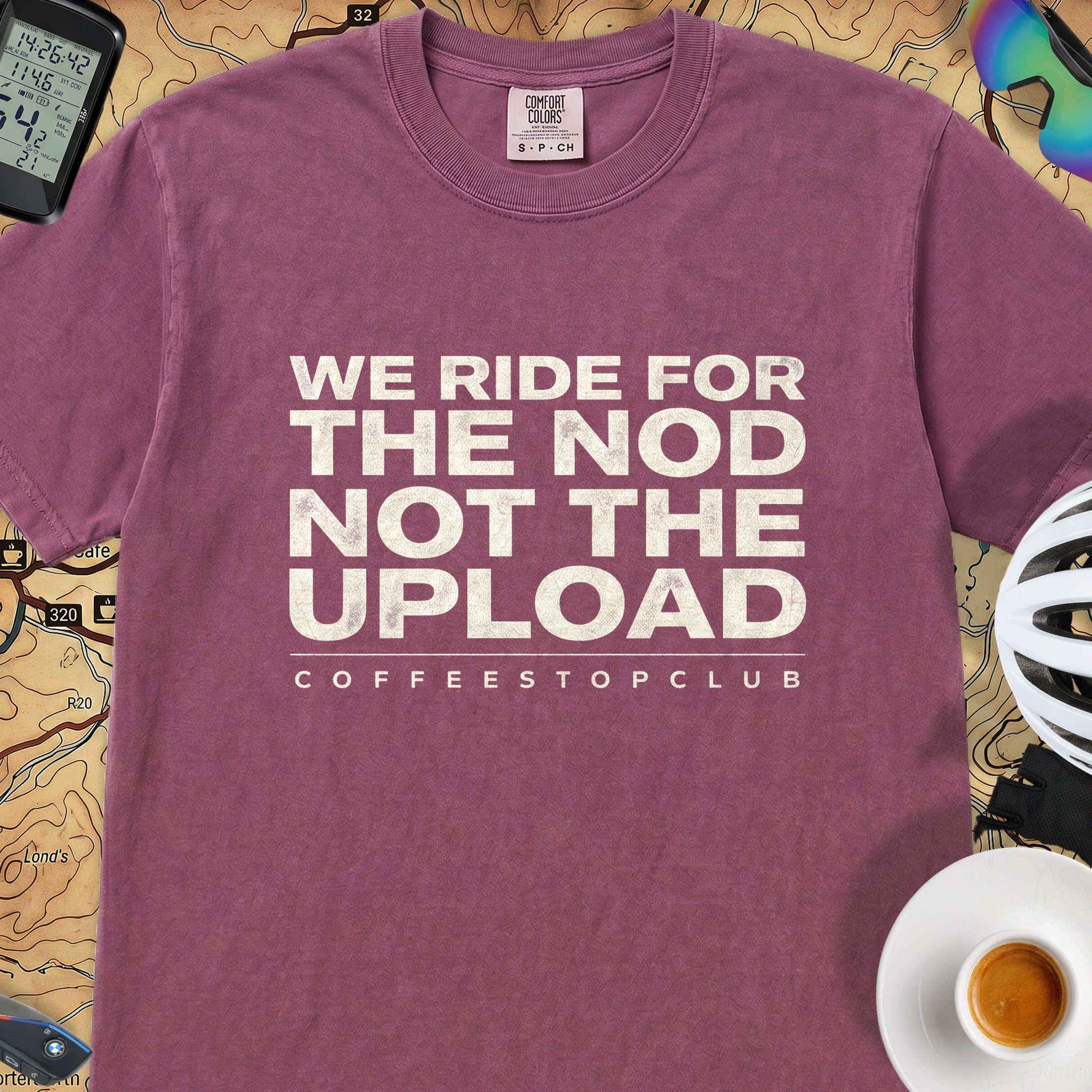 We Ride For The NOD T‑Shirt — Berry