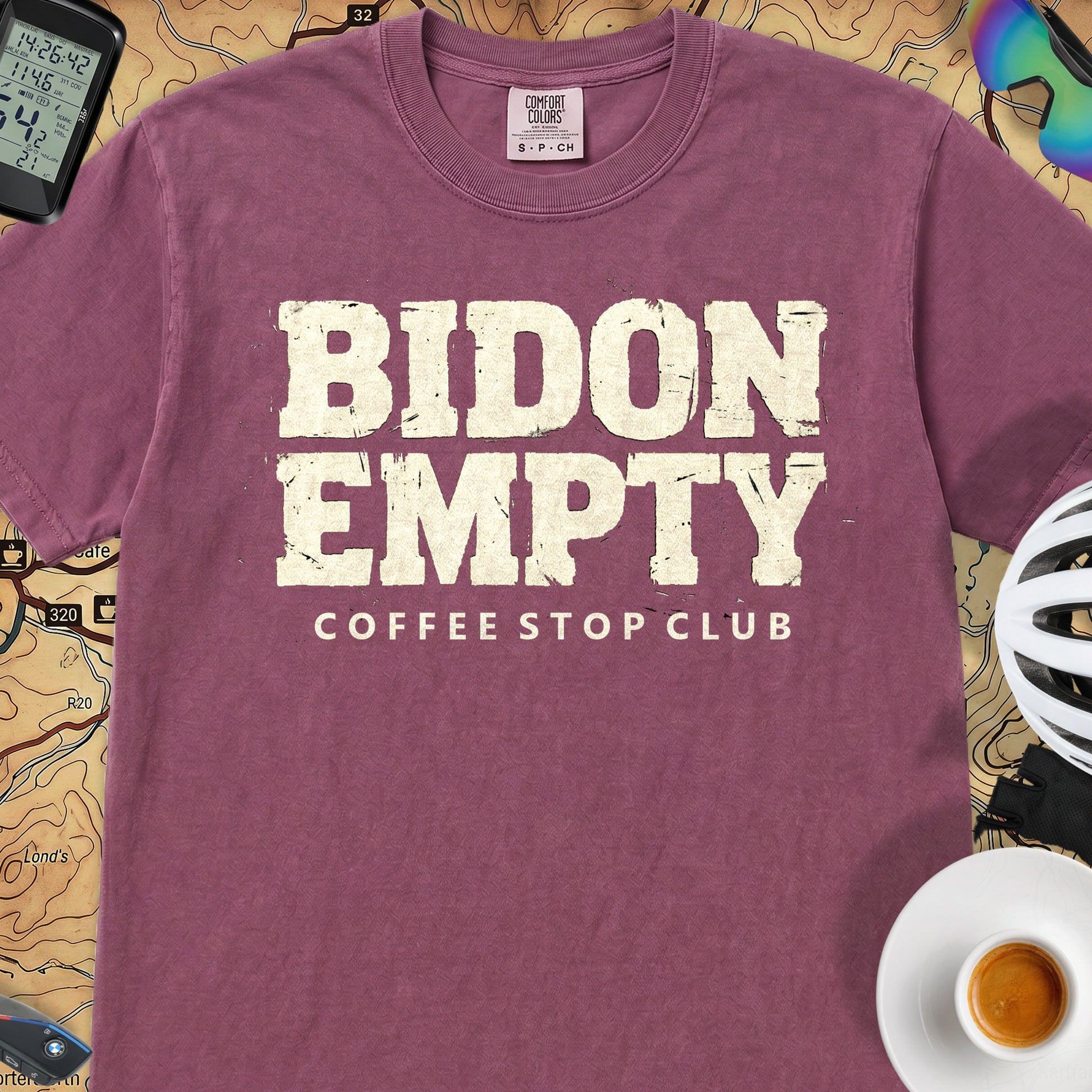 Bidon Empty Tour T‑Shirt — Berry