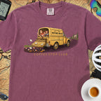 Voiture Balai TdF Cycling T-Shirt — Berry