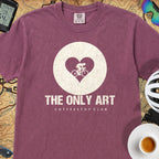 The Only Art Cycling T-Shirt — Berry