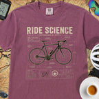 Ride Science Bike T-Shirt — Berry
