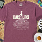 Le Raccourci TdF Cycling T-Shirt — Berry