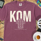 KOM Cake Stop Cycling T-Shirt — Berry