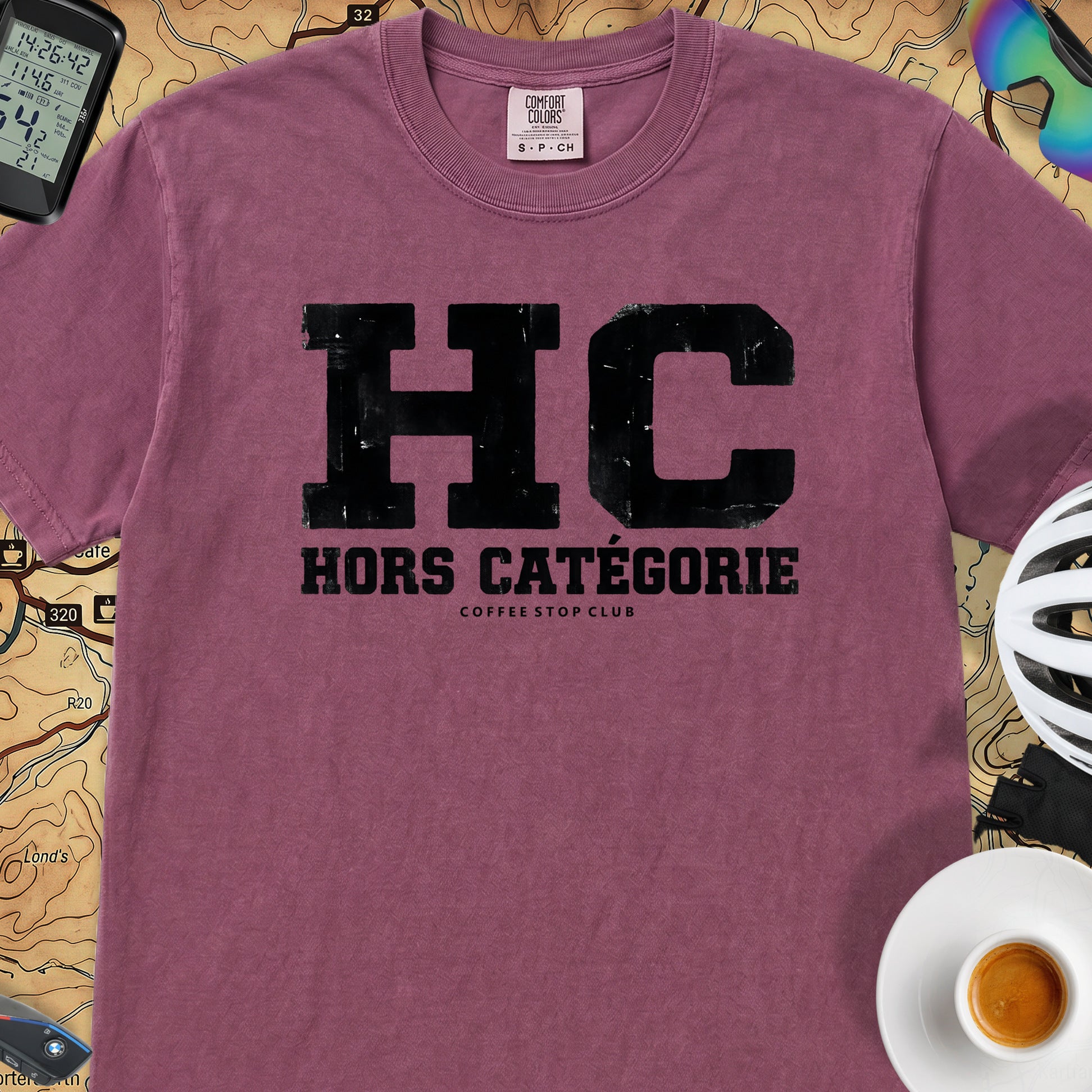 Cuillière a Bois Tour T‑Shirt — Berry