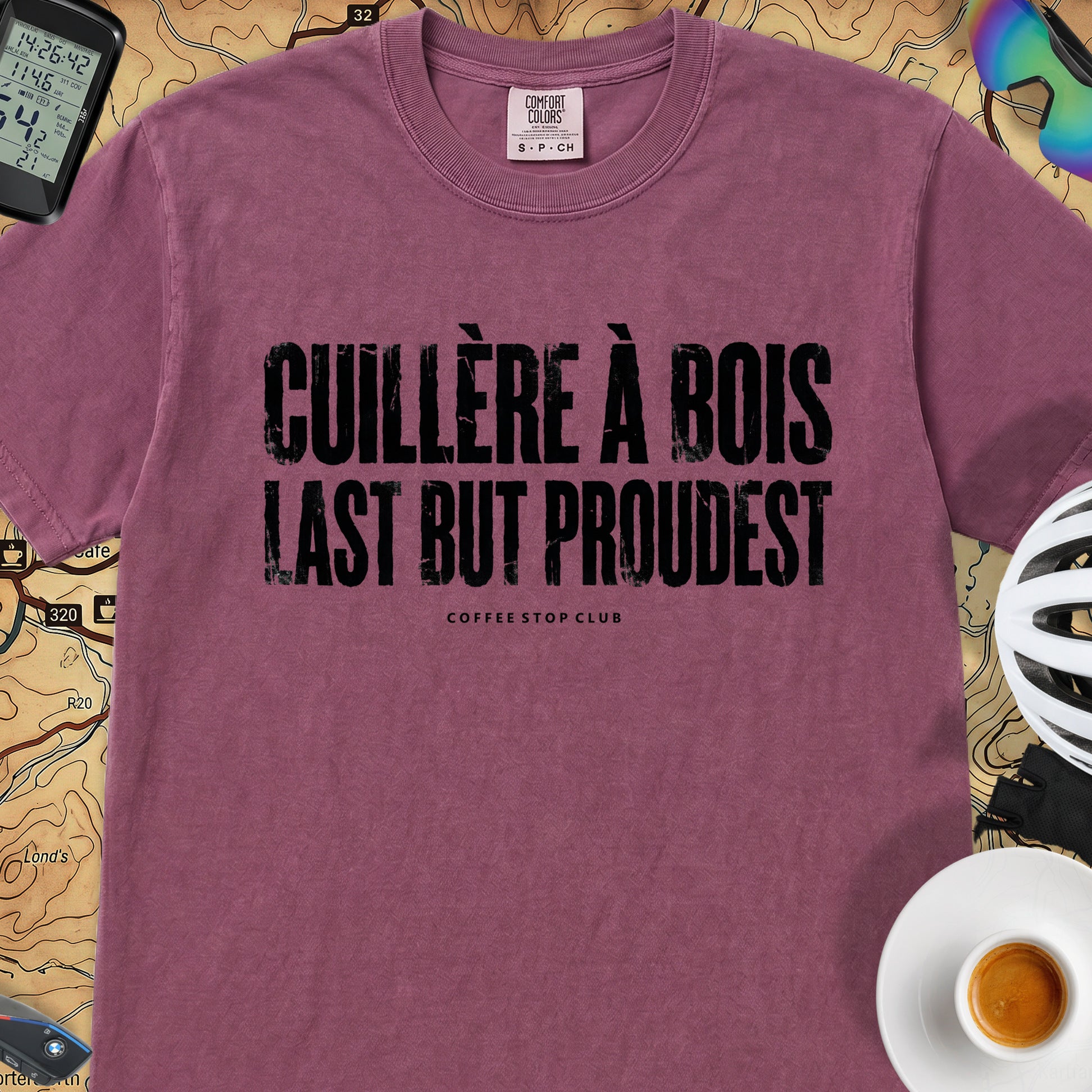 Cuillère a Bois Rub Tour T‑Shirt — Berry