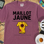 Yellow Jersey TdF Cyclist T-Shirt — Berry