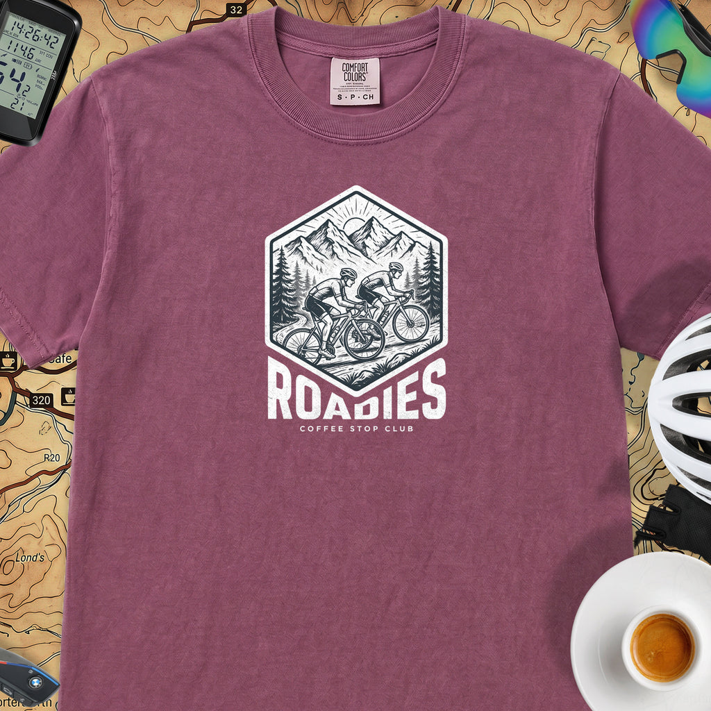 Roadies Vintage Society T-Shirt — Berry