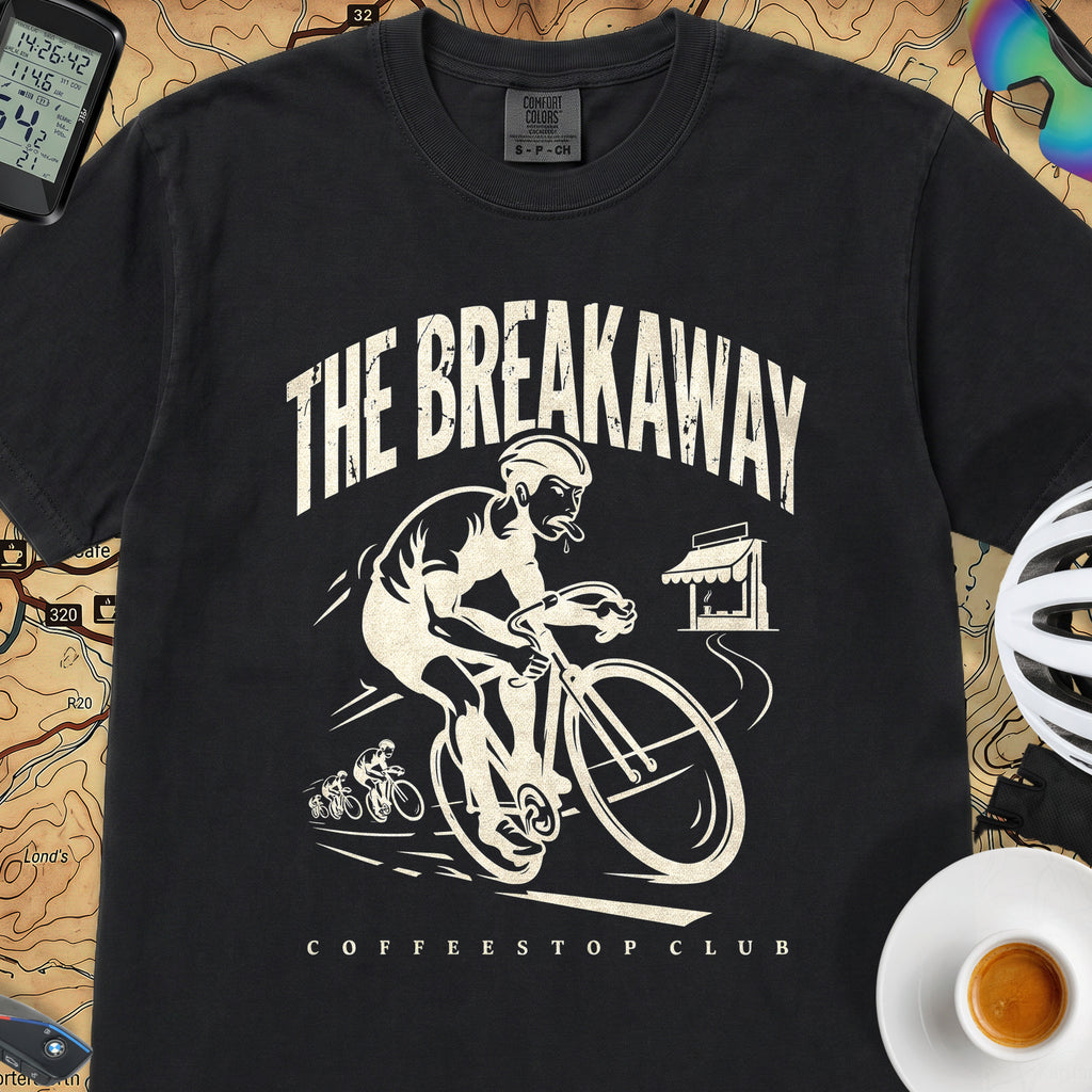 The Breakaway Cycling T-Shirt — Black