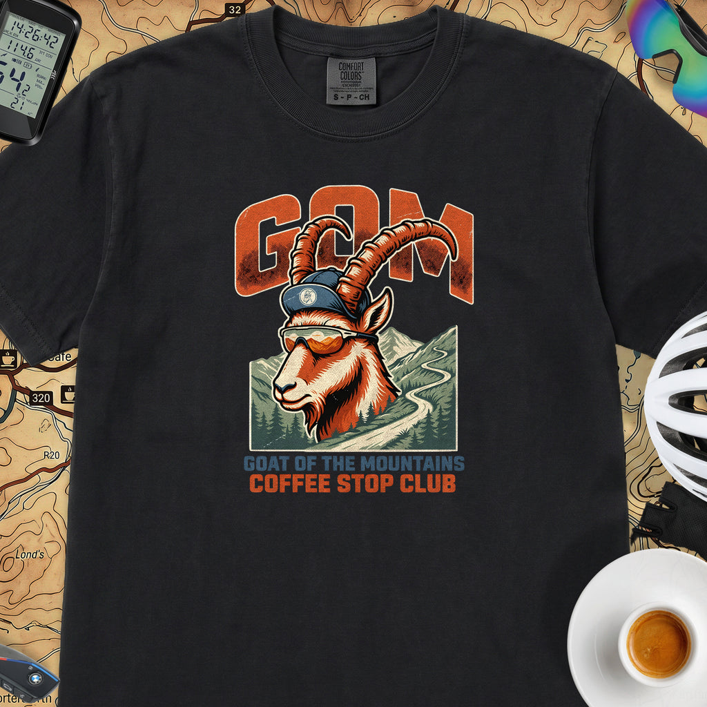 G.O.A.T.M Cycling T-Shirt — Black