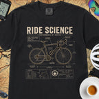 Ride Science Bike T-Shirt — Black