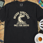 Nessie Surfaces Cycling T-Shirt — Black
