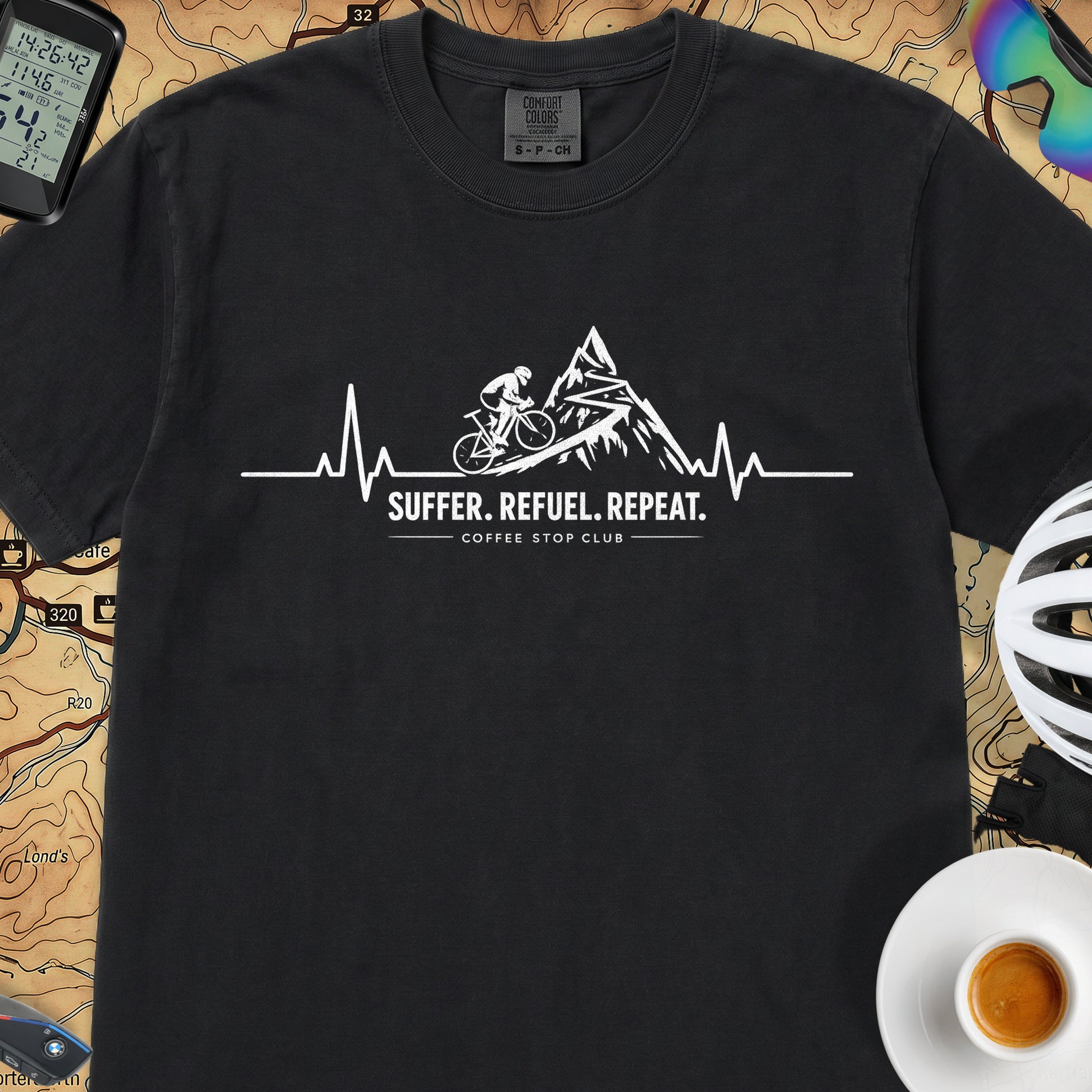 Suffer. Refuel. Repeat. — Black