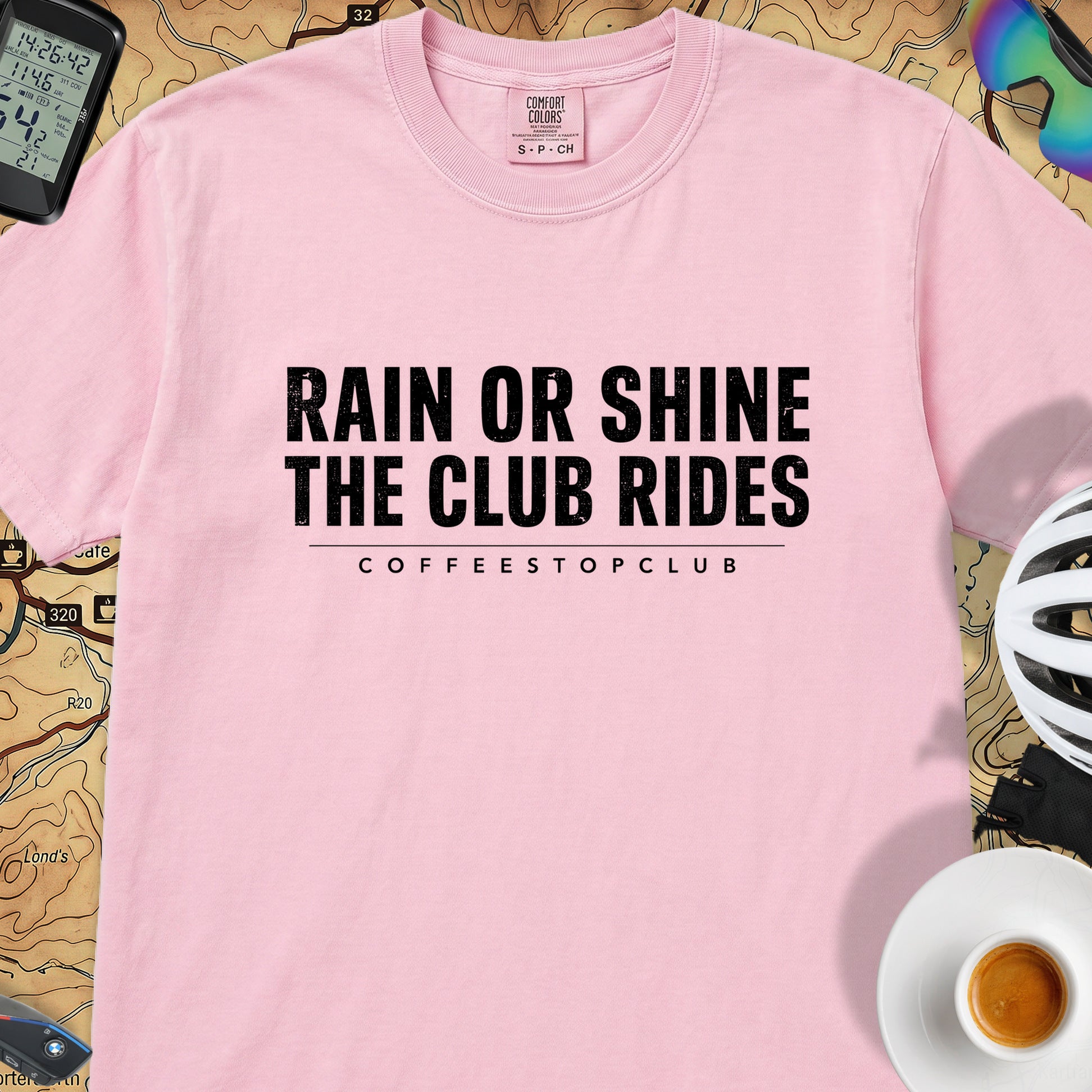 Rain or Shine T‑Shirt — Blossom