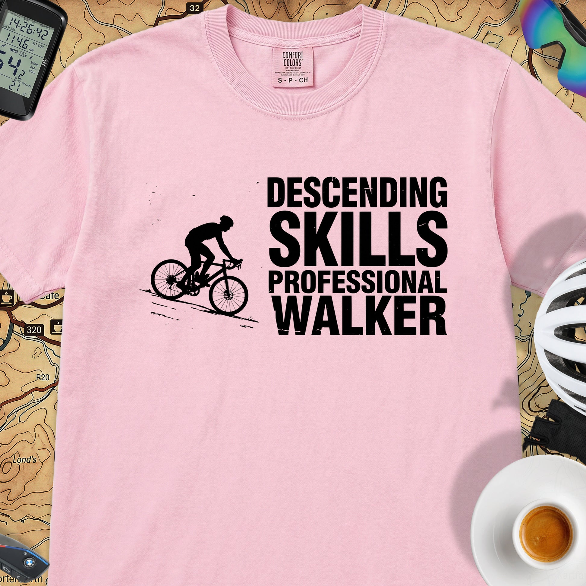 Descending Skills T-Shirt — Blossom