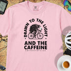Drawn to the Light Cyclist T-Shirt — Blossom