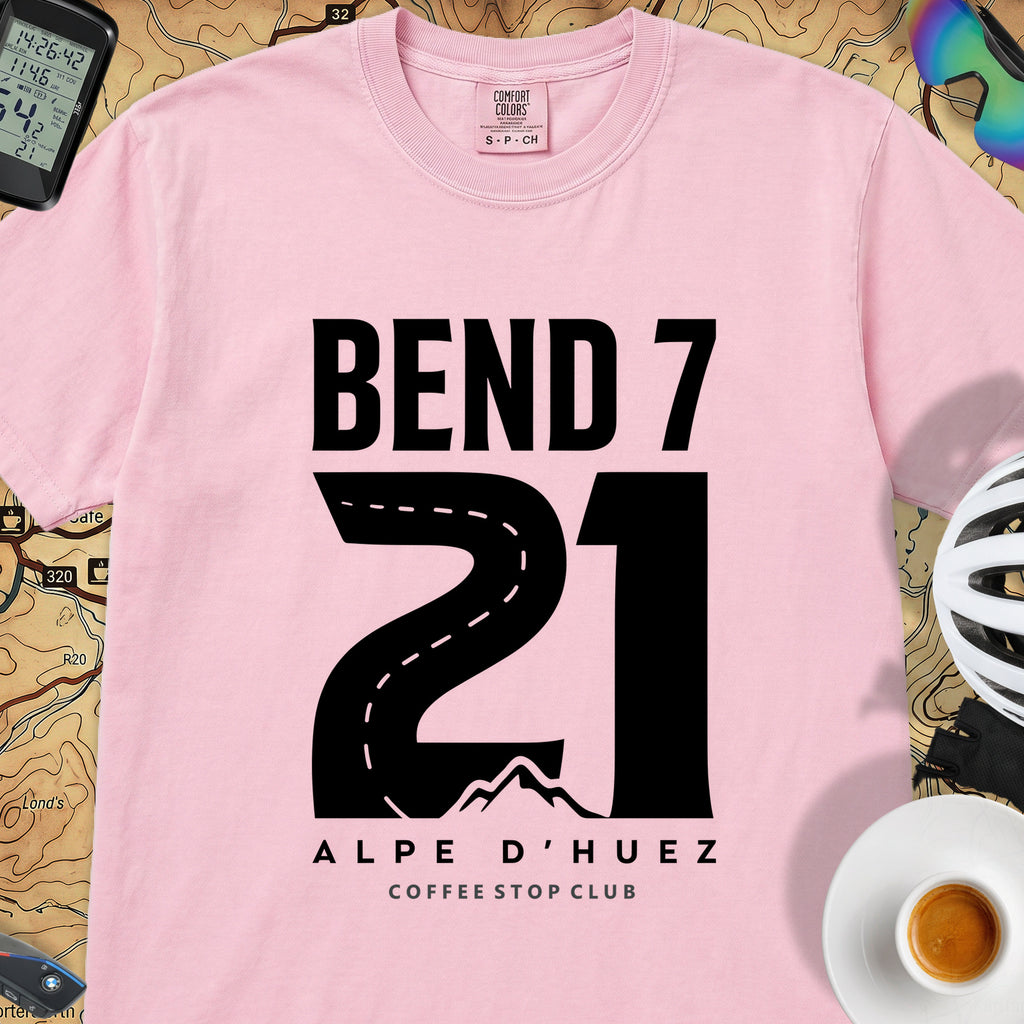 Bend 7 L'Alpe T-Shirt — Blossom