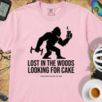 Lost in the Woods Bigfoot T‑Shirt — Blossom
