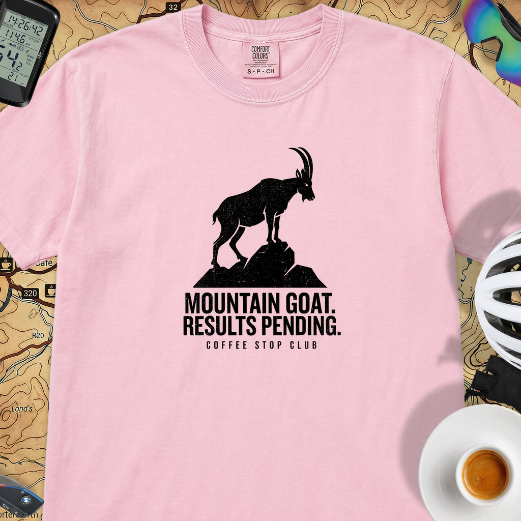 Mountain Goat Cycling T-Shirt — Blossom