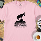 Mountain Goat Cycling T-Shirt — Blossom
