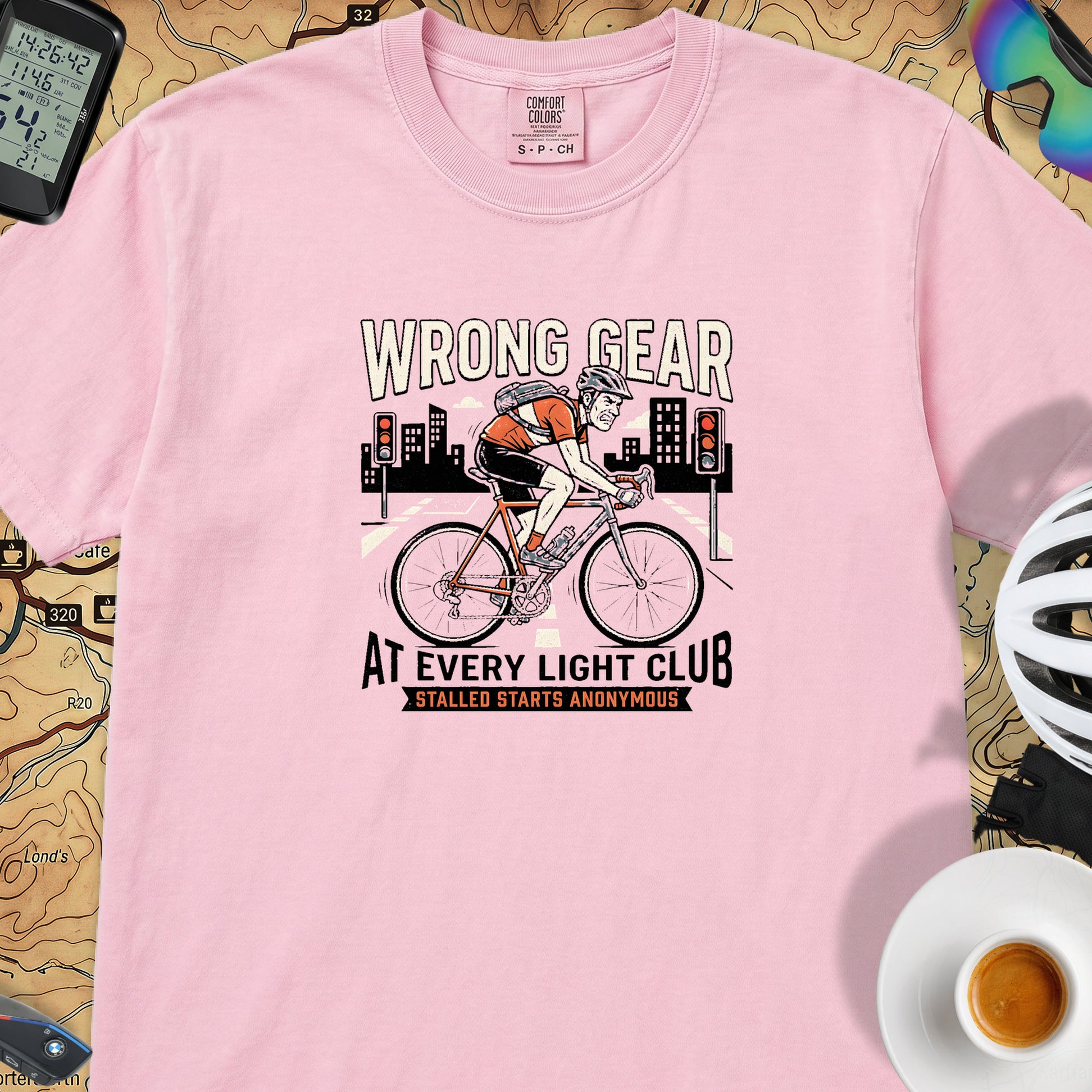 Wrong Gear at Light T-Shirt — Blossom