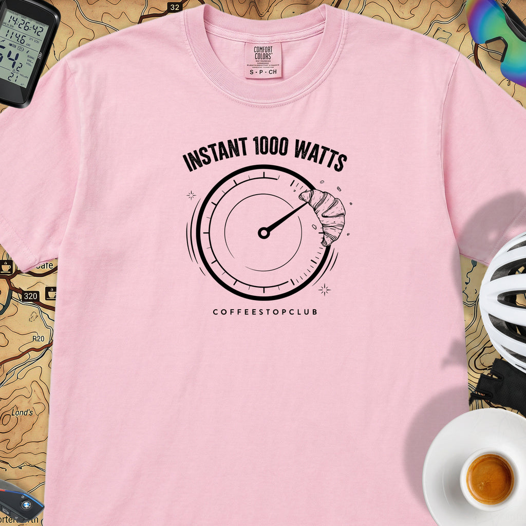 Instant 1,000 Watts Cycling T-Shirt — Blossom