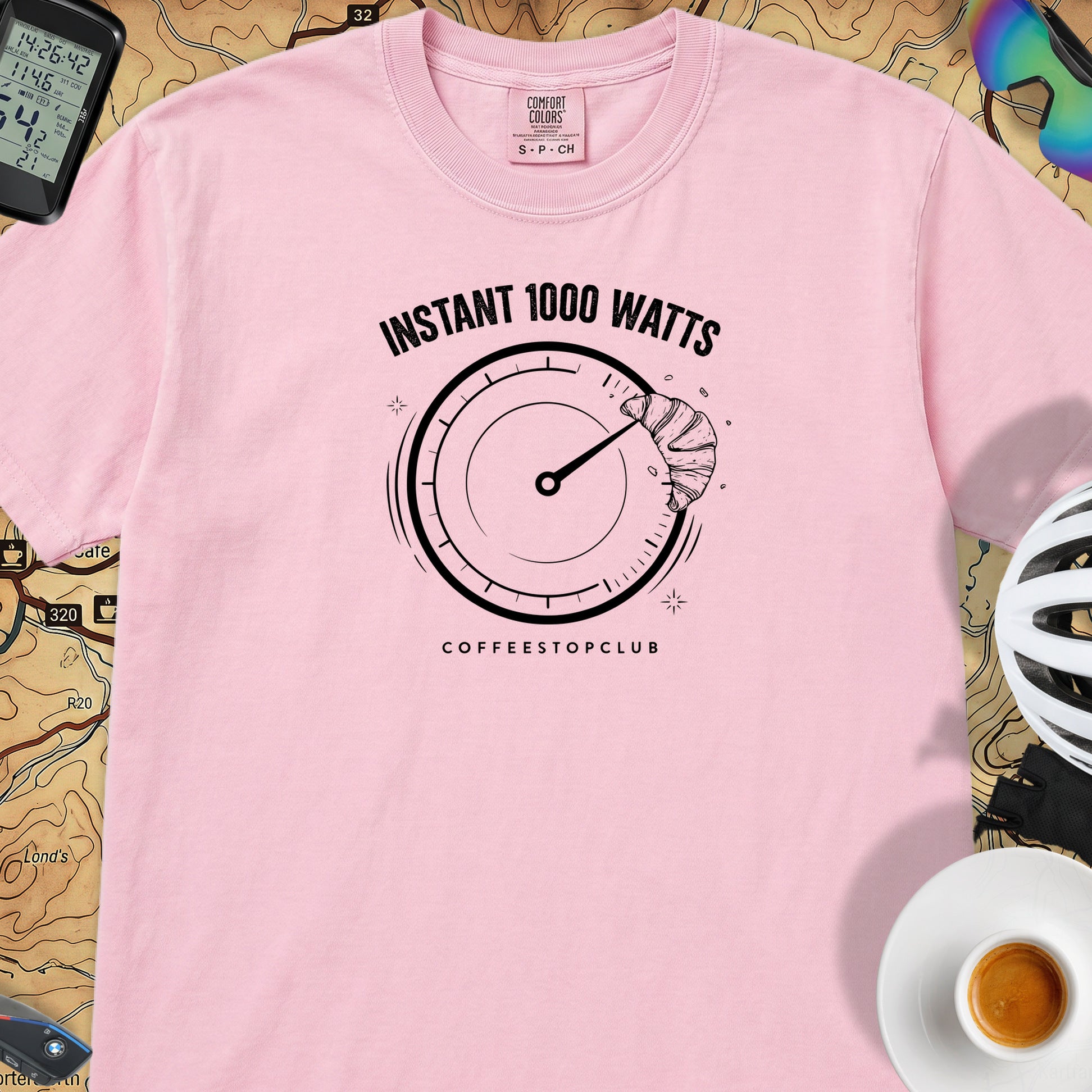 Instant 1,000 Watts Cycling T-Shirt — Blossom