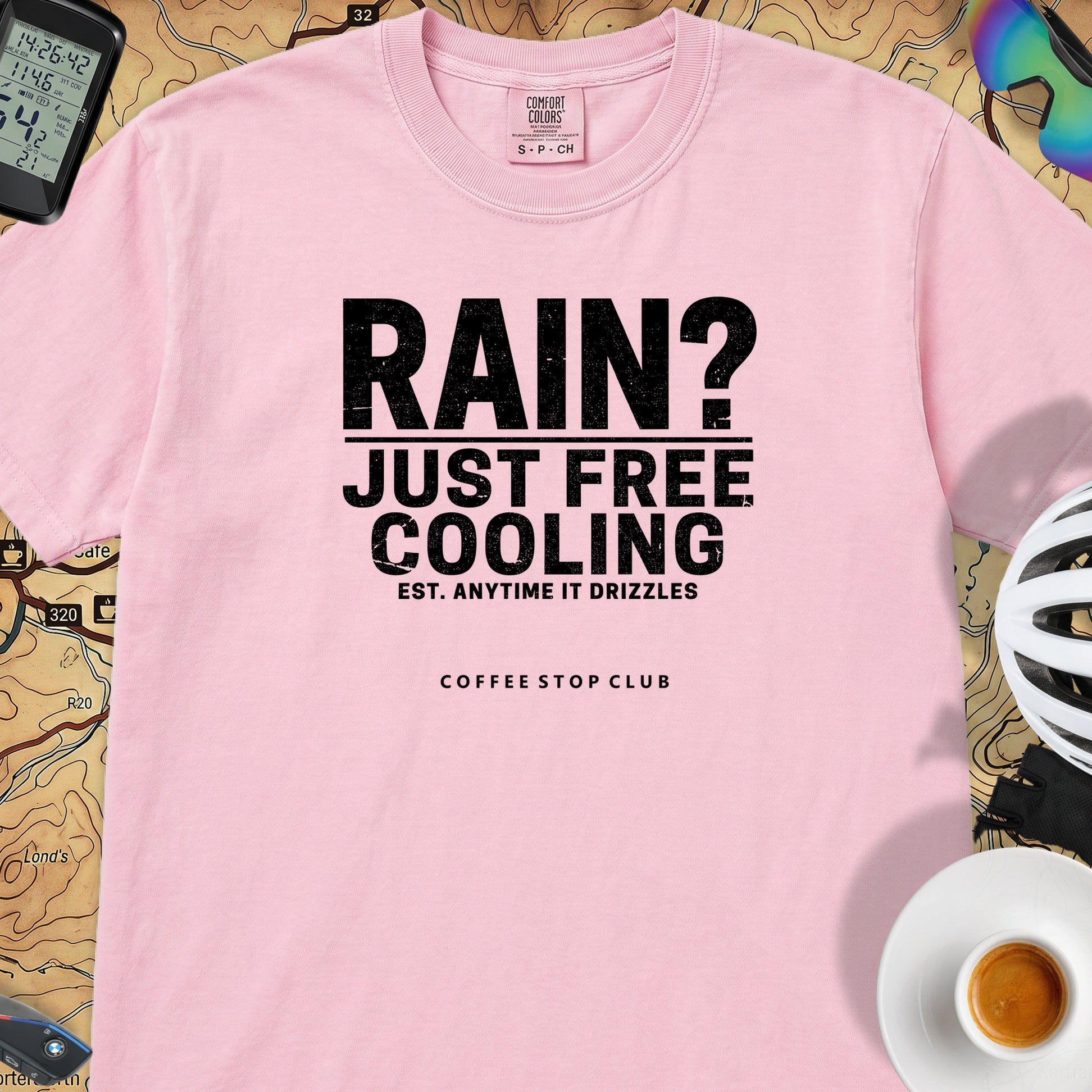 Rain Free Cooling T-Shirt — Blossom