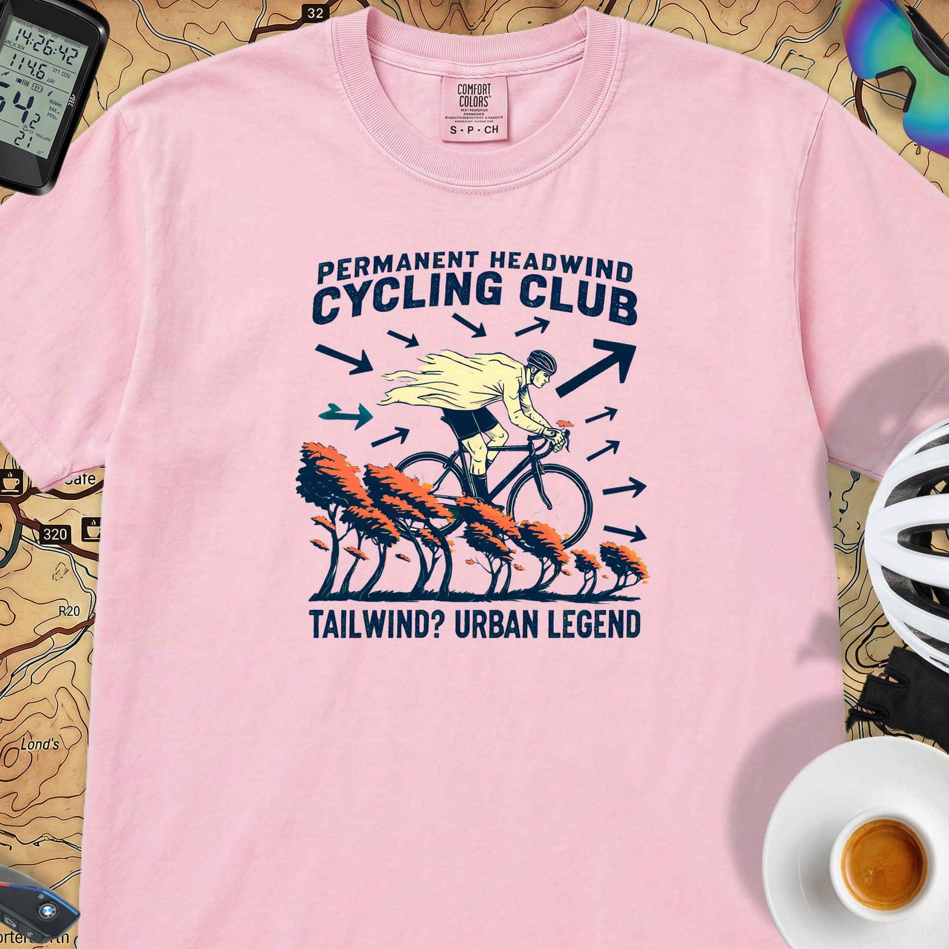 Headwind - Tailwind T‑Shirt — Blossom
