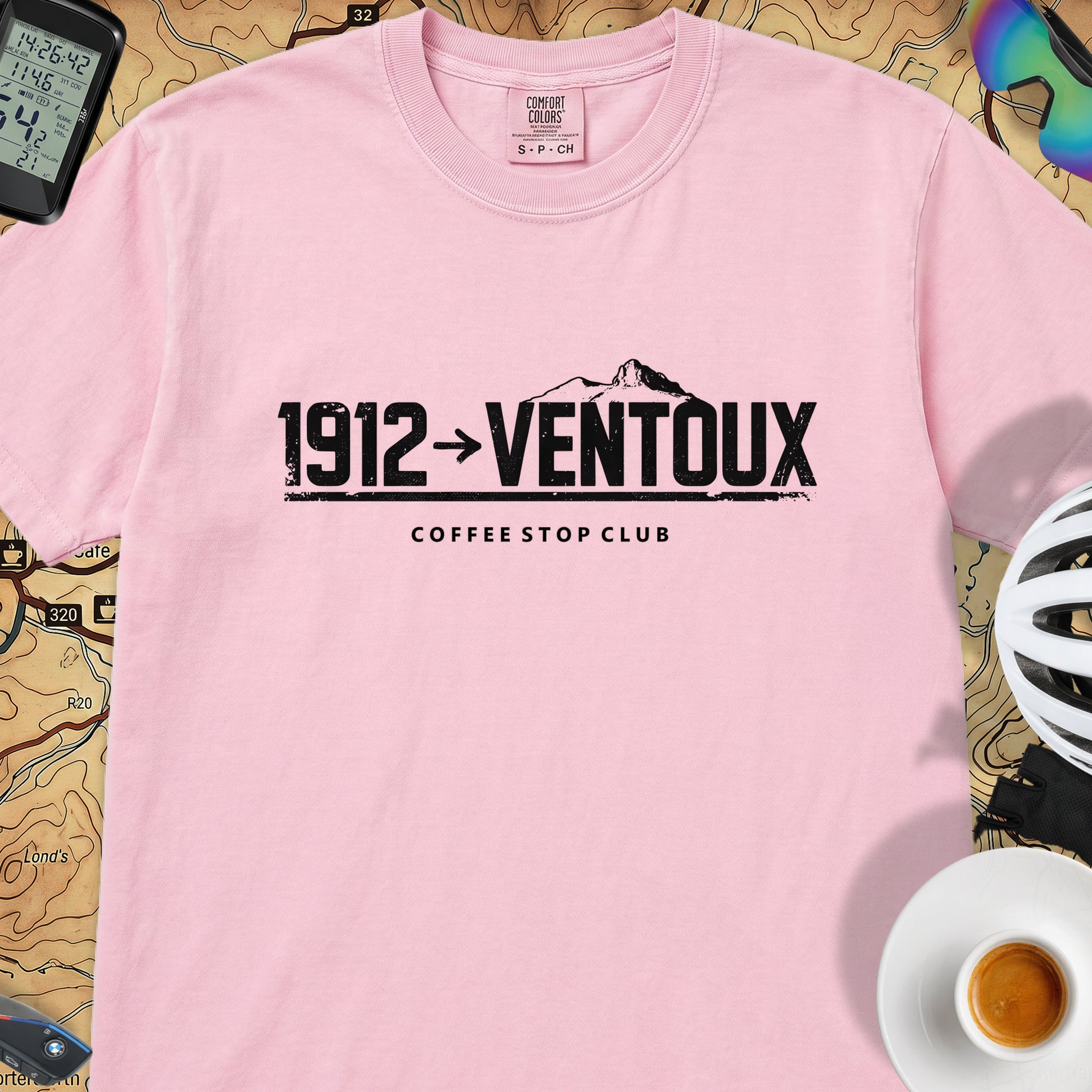 1912 --> Ventoux Tour T-Shirt — Blossom