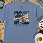 Permanent Headwind T-Shirt — Blue Jean