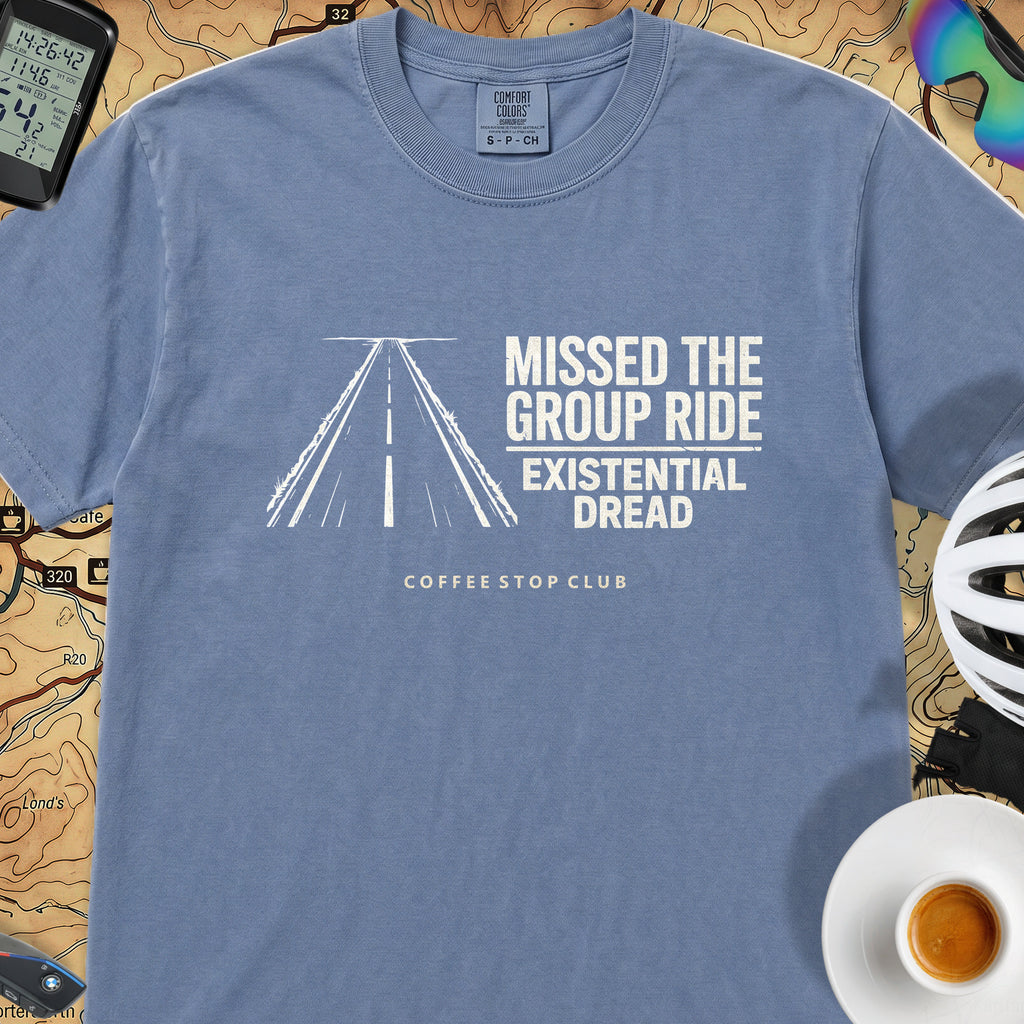 Missed the Group T‑Shirt — Blue Jean