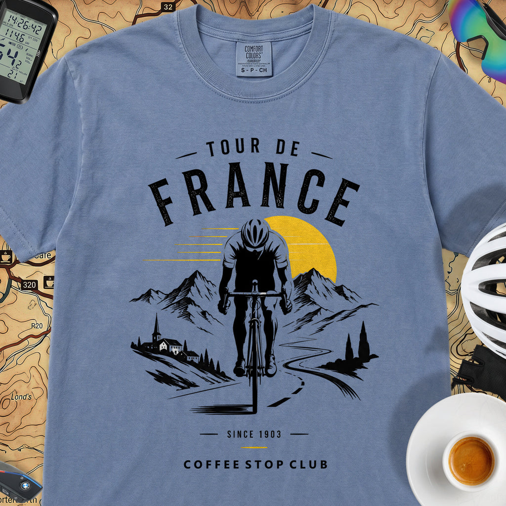Tour de France CSC T-Shirt — Blue Jean