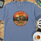 Coolest Dad On The Climb T-Shirt — Blue Jean