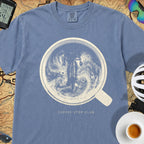 Crema de la Crema Cycling T-Shirt — Blue Jean