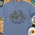 Wild Road Cyclist T-Shirt — Blue Jean