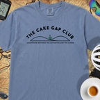 The Cake Gap Cyclist T-Shirt — Blue Jean