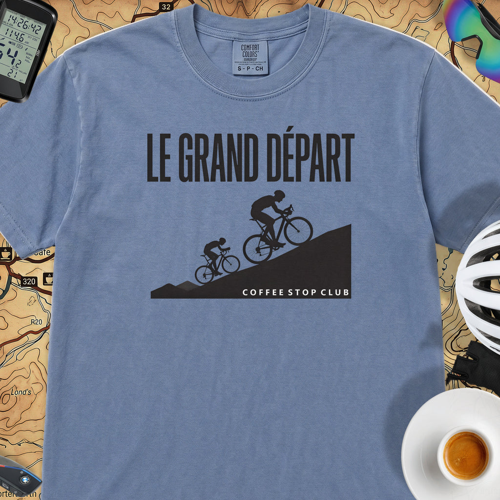 Le Grand Depart T-Shirt — Blue Jean