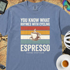 What Rhymes With Cycling — Blue Jean