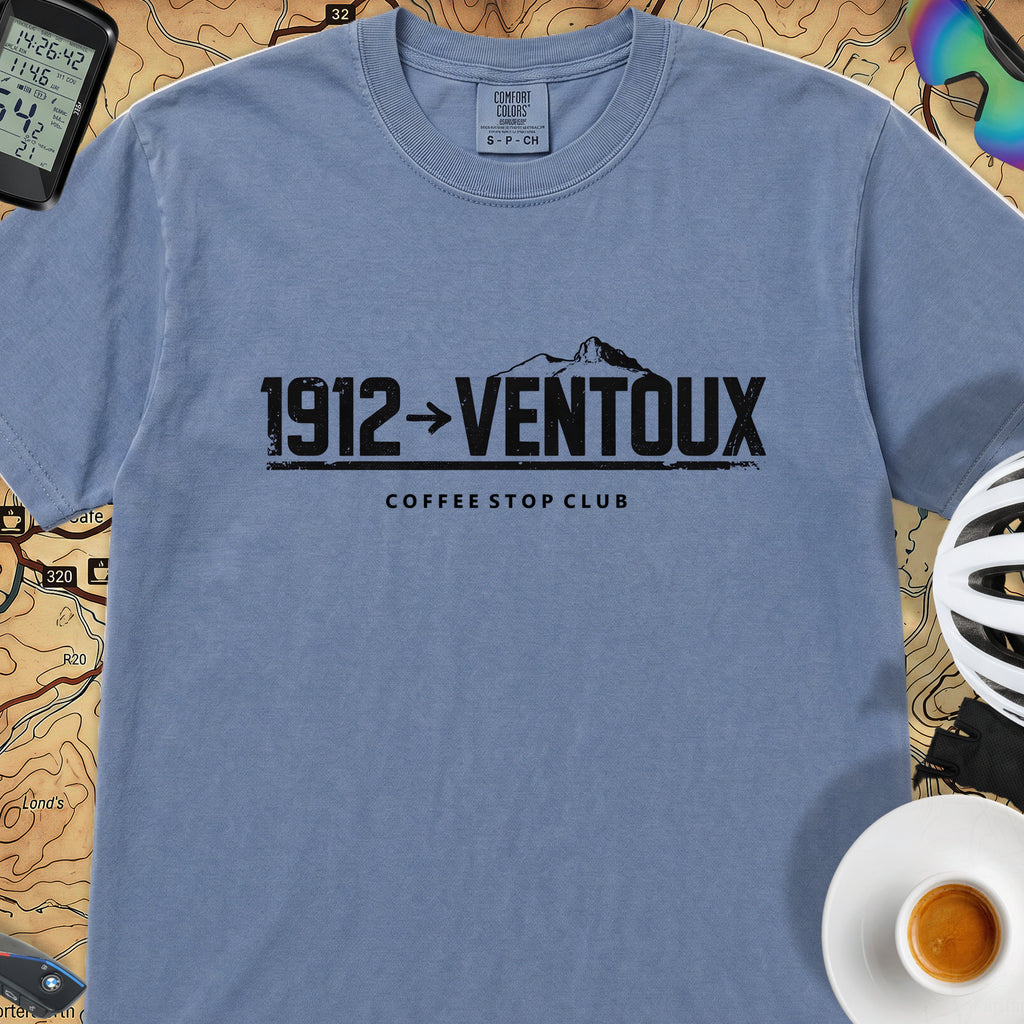 1912 --> Ventoux Tour T-Shirt — Blue Jean