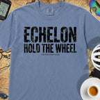 Echelon Hold the Wheel Tour T-Shirt — Blue Jean