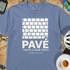 Pavé Tour T‑Shirt — Blue Jean