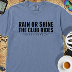 The Club Rides... T‑Shirt — Blue Jean