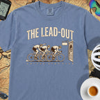The Lead Out Cycling T-Shirt — Blue Jean