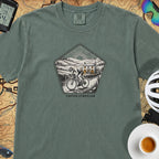 The Bonk Cyclist T-Shirt — Blue Spruce