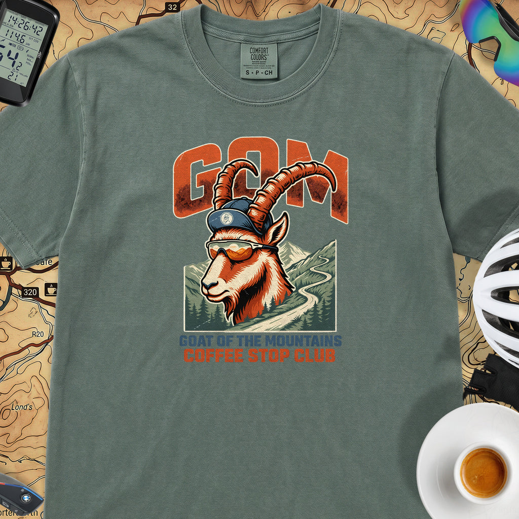 G.O.A.T.M Cycling T-Shirt — Blue Spruce