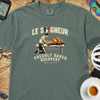 Soigneur Recovery TdF Cycling T-Shirt — Blue Spruce
